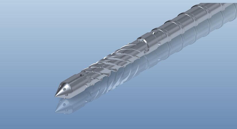 MuCell: new screw from KraussMaffei delivers 30 percent more plasticizing performance