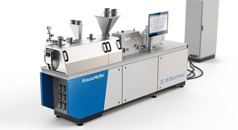 Laboratory extruder relaunched:  ZE 28 BluePower