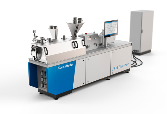 Laboratory extruder relaunched:  ZE 28 BluePower