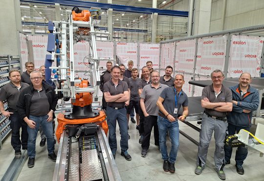 Erfolgreicher Umzug: Die Automation zieht an den neuen KraussMaffei Firmensitz in Parsdorf 