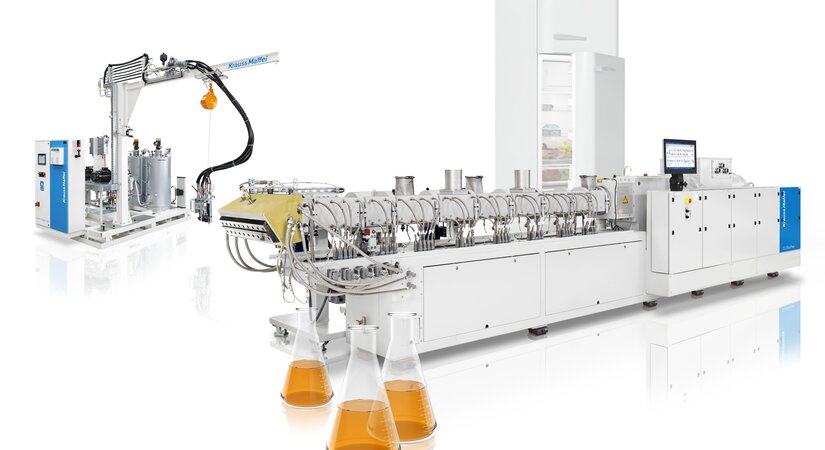 KraussMaffei at K 2025: PUre synergy effects - reaction technology with injection molding and extrusion 