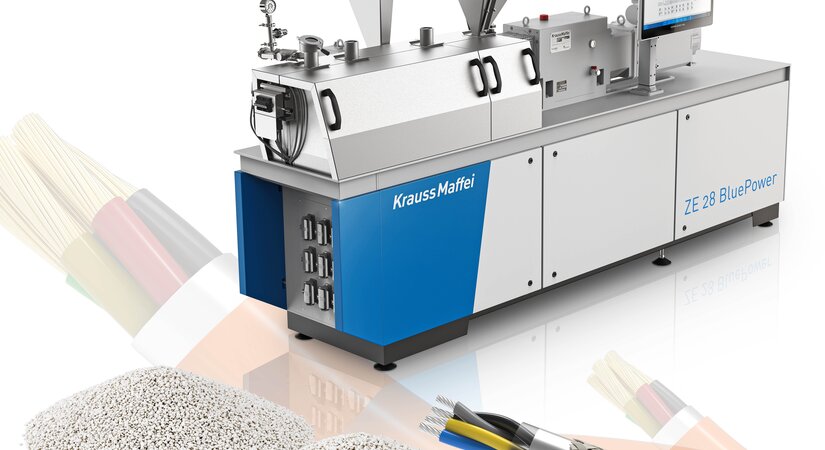 Effiziente Extrudertechnologie für halogenfreie Kabelcompounds