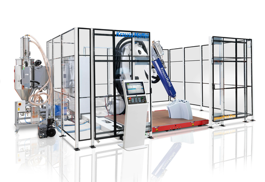 Greater system flexibility in industrial 3D printing with KraussMaffei