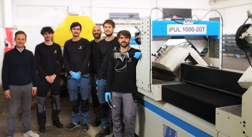 Carbon TT relies on pultrusion systems from Pultrex with iPul technology