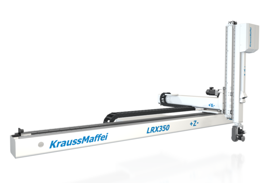 Maximale Flexibilität und mehr Bedienkomfort: Die neue Generation der LRX Linearroboter von KraussMaffei