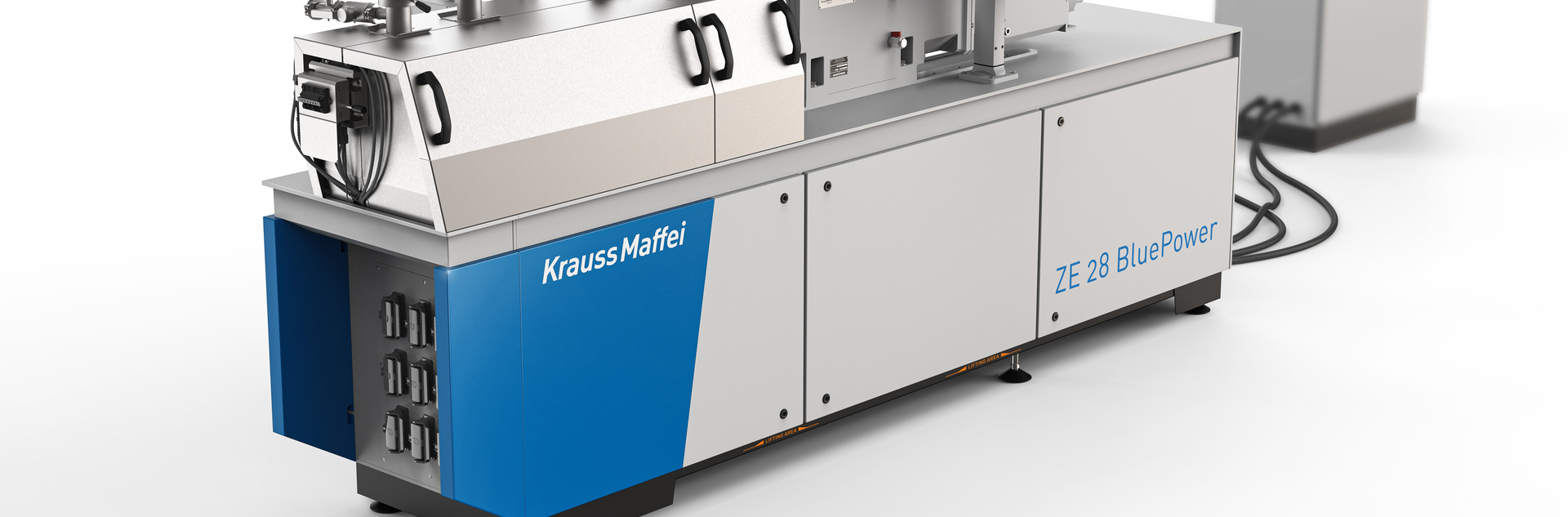 ZE 28 BP twin-screw extruder in a new design