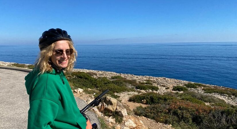Martina Dähn entdeckt gerne neue Orte. 