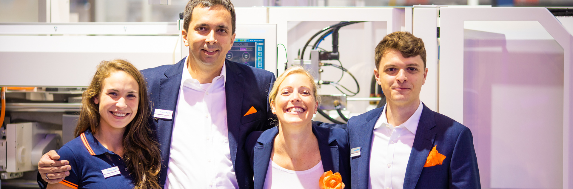 Cordula Wieland mit ihrem Team. 