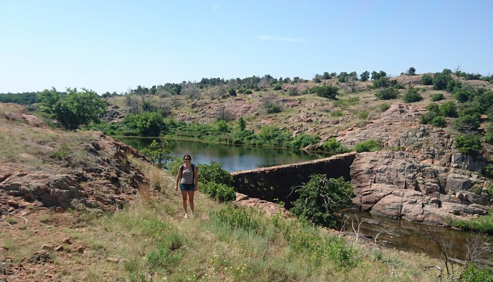 Sandra Freericks likes to go hiking in her free time