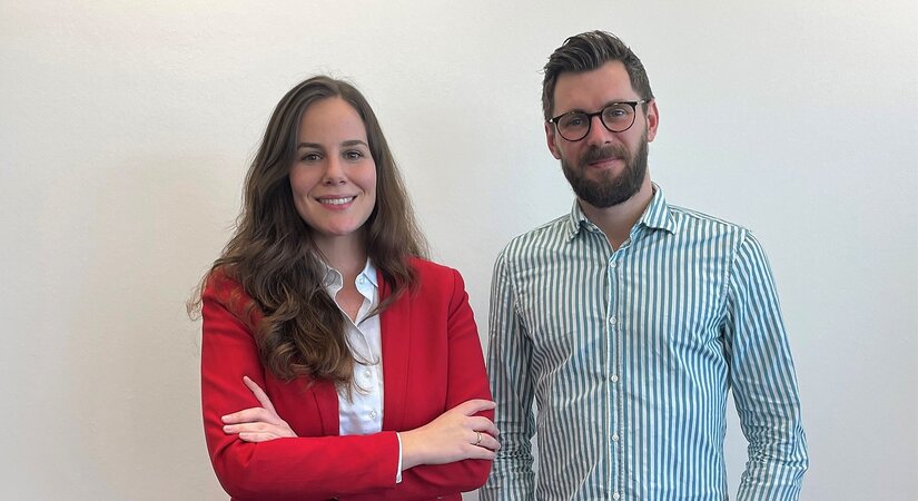 Magdalena Schwangler und Michael Helneder