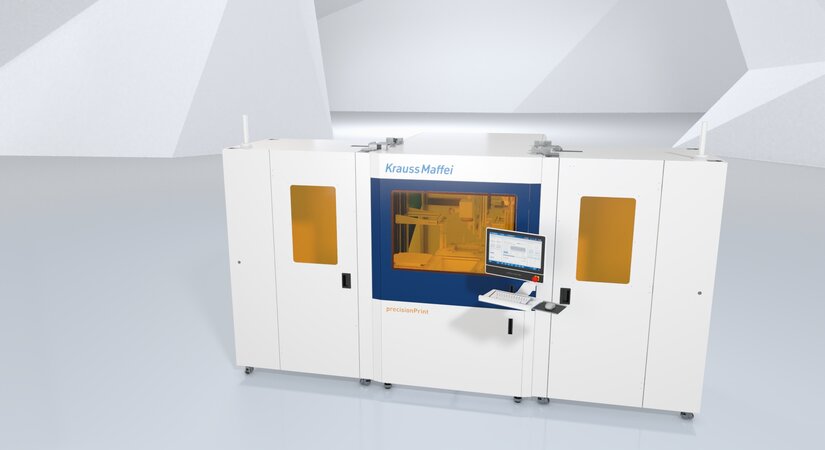 precisionPrint - Stereolithografie-3D-Drucker mit hohem Automationsgrad