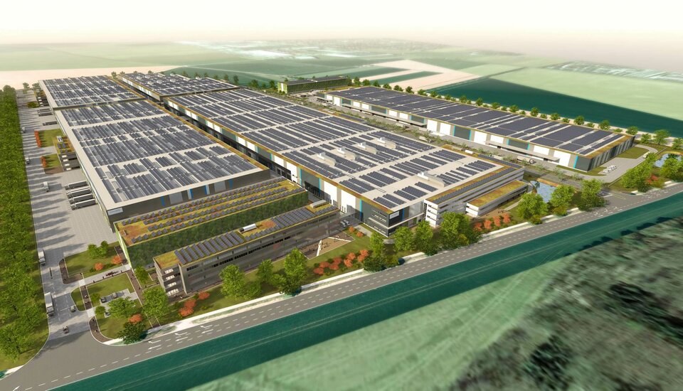 A modern and sustainable plant site has been created in Parsdorf 